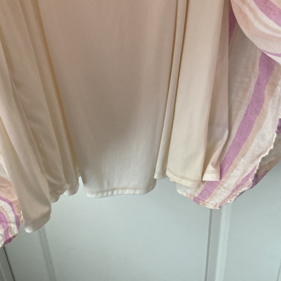 Striped, sundress with straps and pockets - Picture 5 of 8